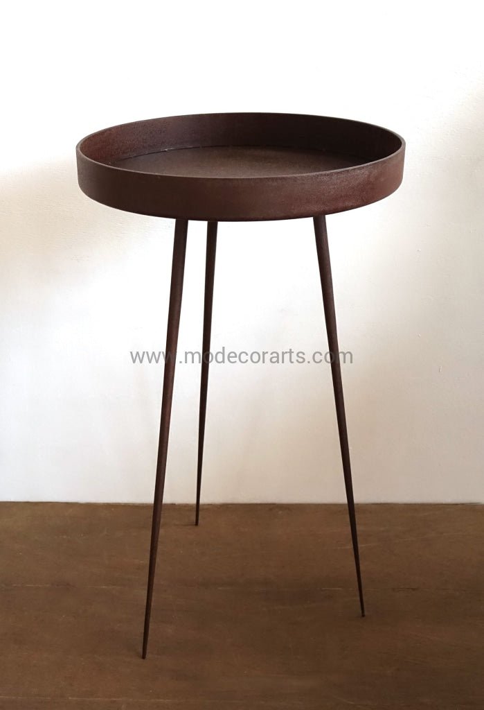 Metal Side Table / Rusted Side Table / Coffee Table / Occasional Table - modecorarts