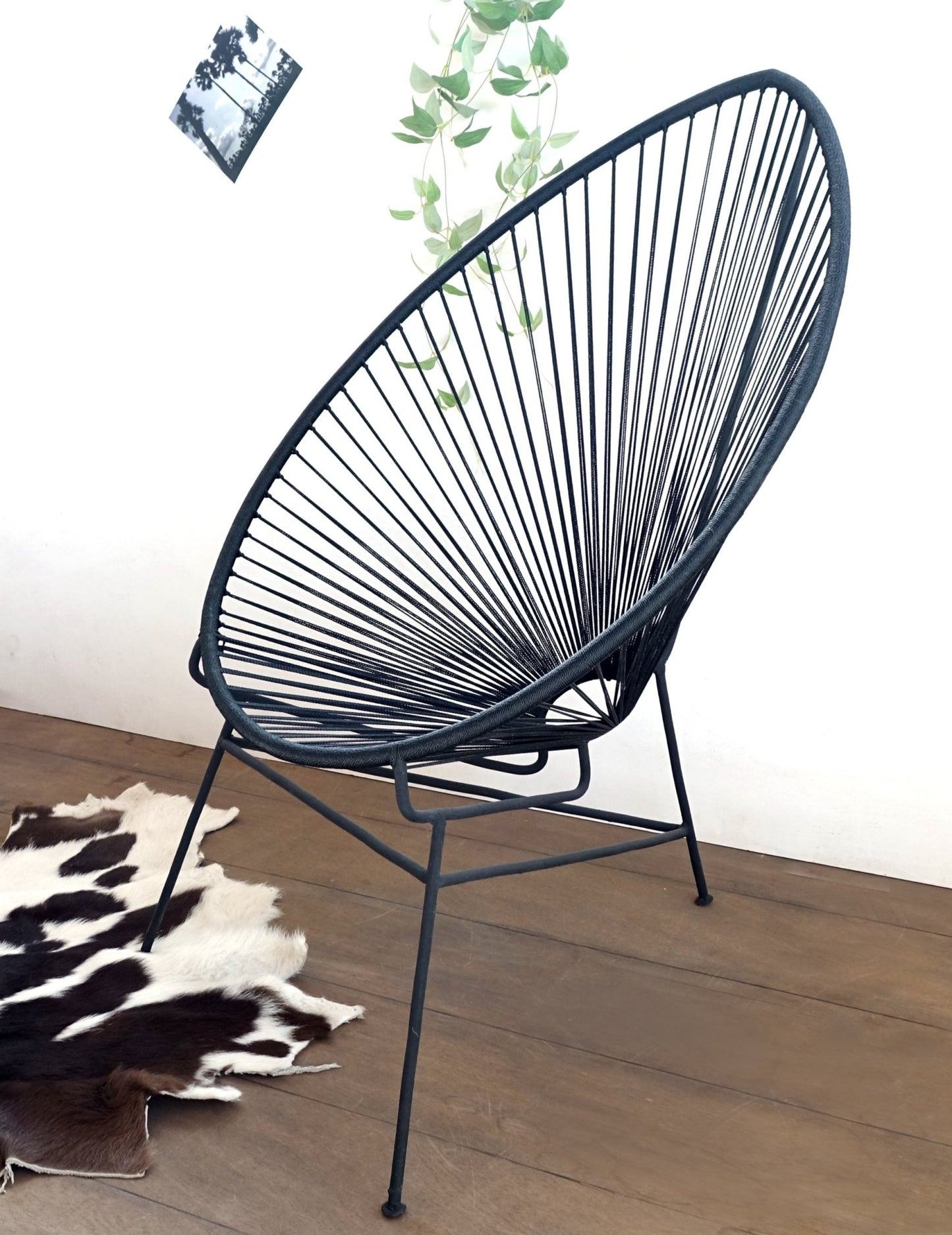 Metal & Threads Chair for Outdoor or Indoor / Acapulco Chair / Color Option - modecorarts